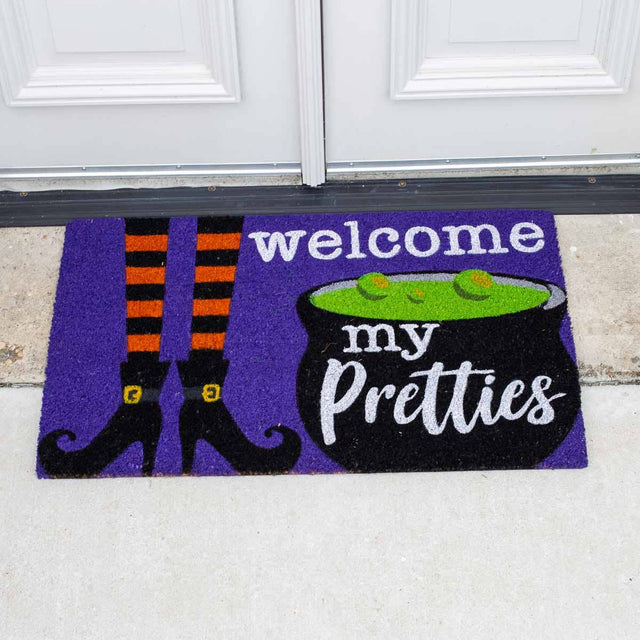 30"x18" Welcome My Pretties Coir Doormat