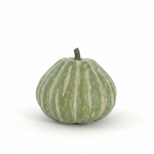 5" Green Gourd/Pumpkin