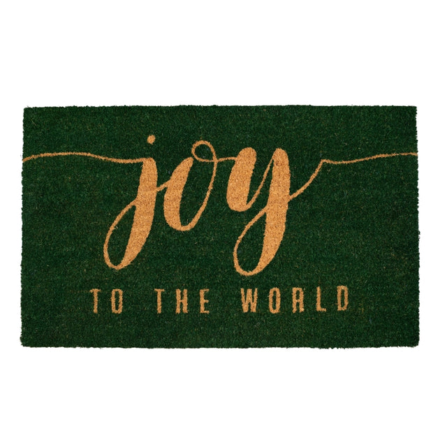 18"x30" JOY Script Doormat