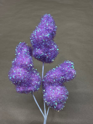 12" Tinsel Bunny Pick | Blue | Lavender | Pink | Yellow