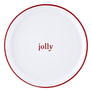 Face to Face Holiday Appetizer Plates, Set of 4