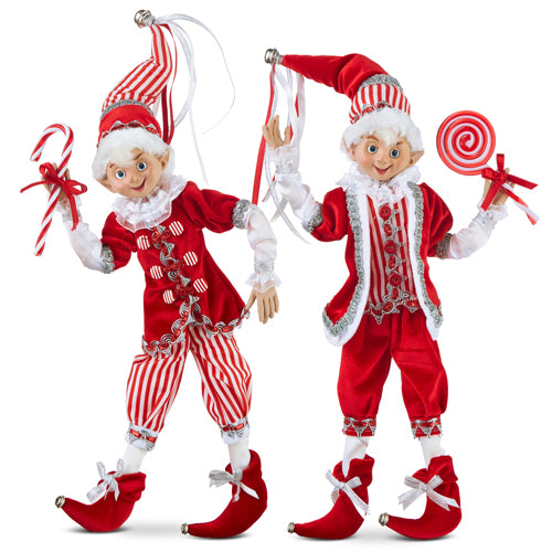16" Red/White Candy Shop Elf