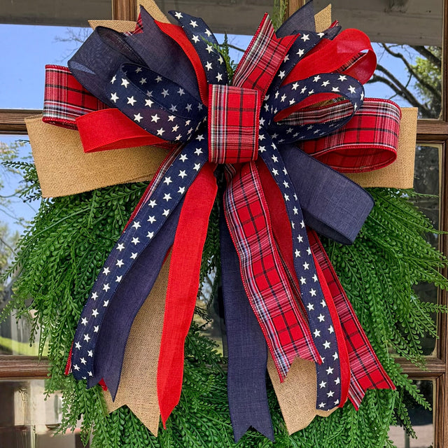 2.5" x 10YD Regents Plaid Wired Ribbon