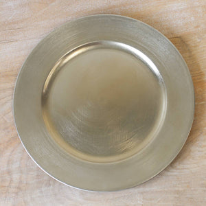 13" Classic Charger Plate | Champagne