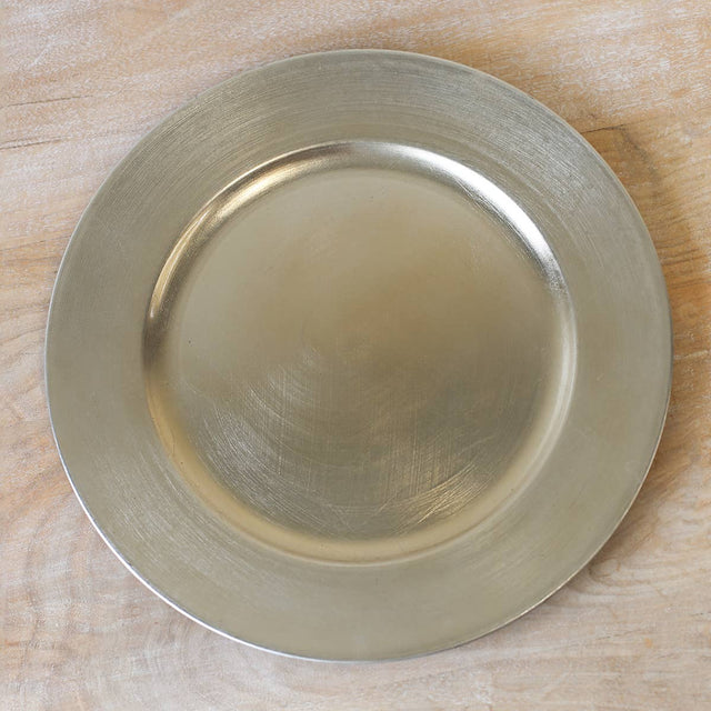 13" Classic Charger Plate | Champagne