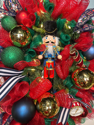 "Nutcracker" Signature Designer Wreath