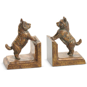6" Dog Bookends