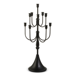 25.5" Black Candelabra