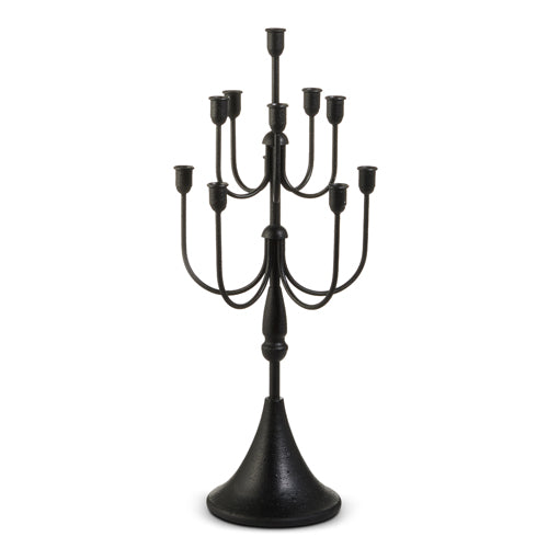 25.5" Black Candelabra