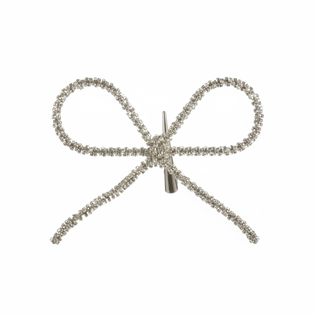 6" Bow Clip-On Ornament