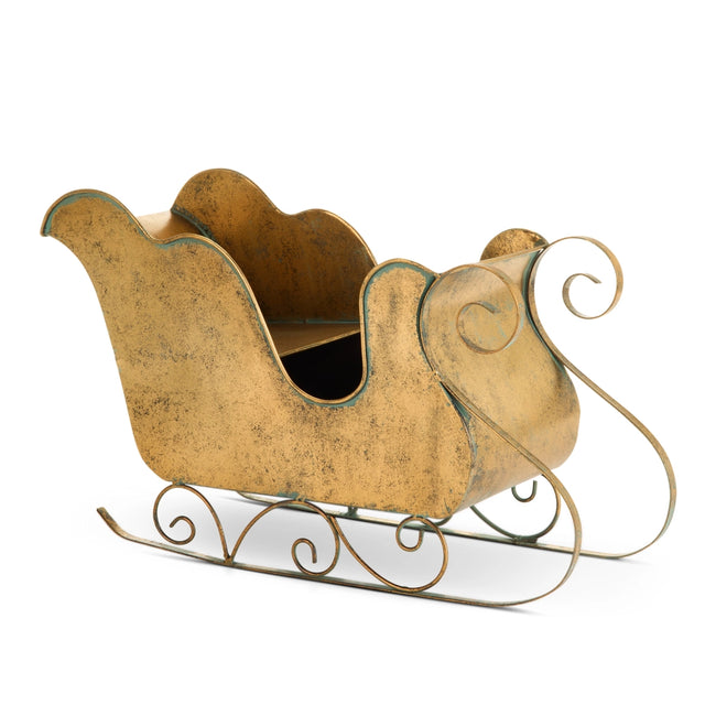21" Antique Bronze Sleigh