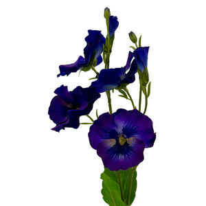 15" Just Cut Pansy Spray | Purple or Pink