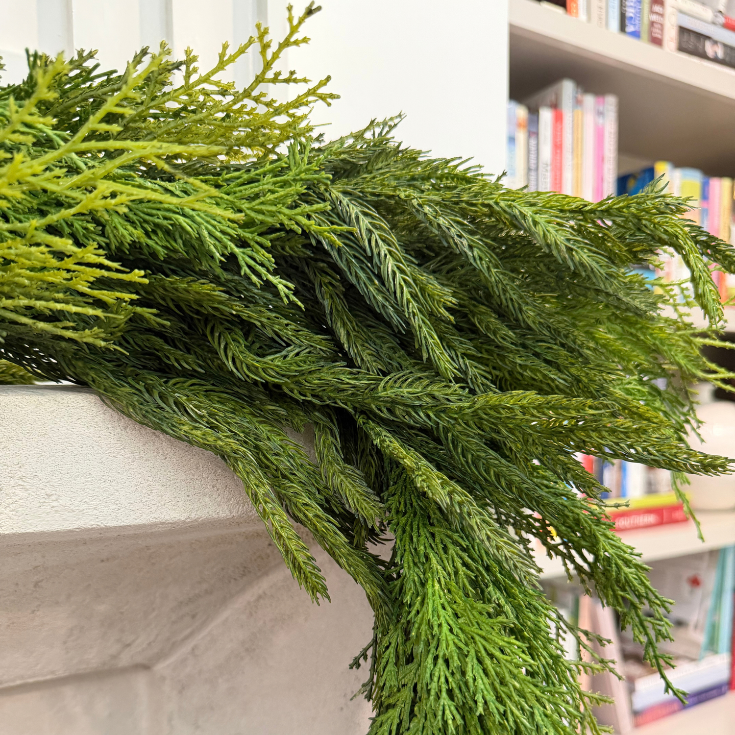 48" Cyprus & Norfolk Pine Garland