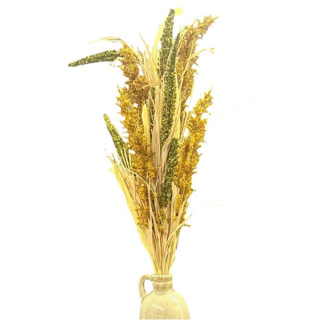 24" Mustard Autumn Bush