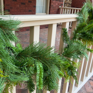 48" Garland | Natural Touch Evergreen Bristle Pine with UV Treatment