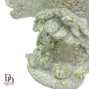 10" Resin Thanksgiving Turkey | Cream & Champagne