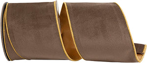 Velvet Touch Deluxe Metallic Dupioni Ribbon | 4" or 1" Available
