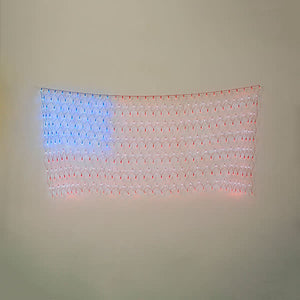 78.7"L Electric US Flag Light