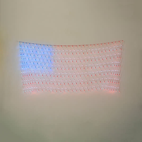 78.7"L Electric US Flag Light