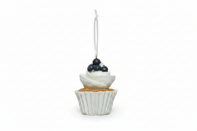 2" Cake Poly Ornament