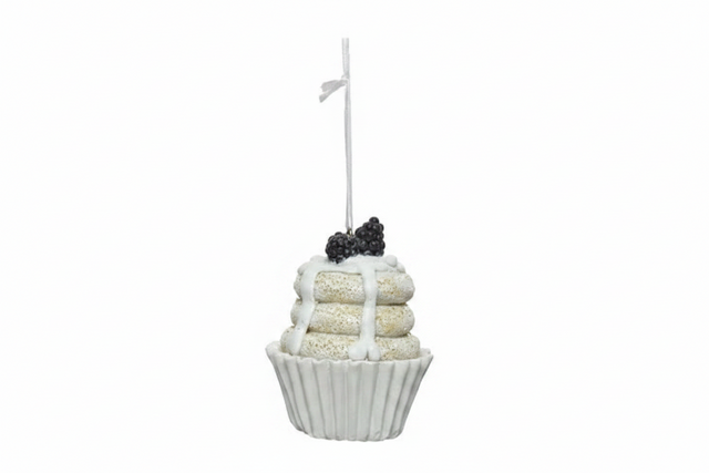 2" Cake Poly Ornament