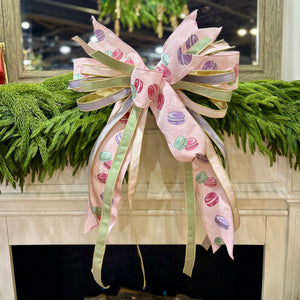 18” Sweet Macaron Magic Designer Handtied Bow