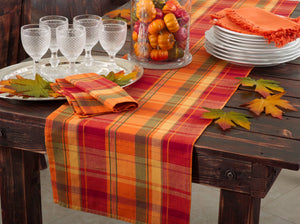 20" Terracotta Harvest Design Napkin