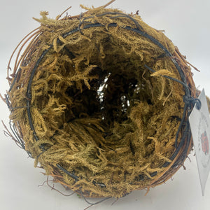 12" Vine/Moss/Twig Cornucopia
