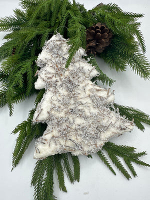 10” Winter Tree Ornament