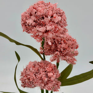 20" Wild Foam Allium Spray | Blue Cream Lavender Pink