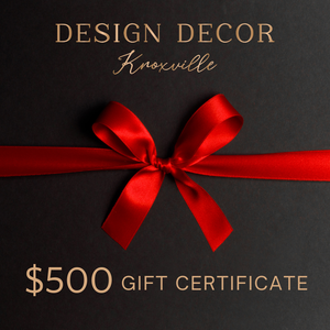 Design Decor Knoxville Gift Card