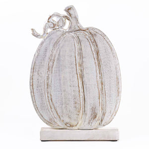 13.5" Worcester Pumpkin | Antique White