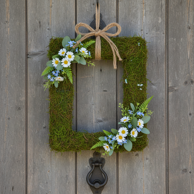 19" x 15" Moss Rectangle