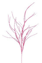 Glitter Twig Spray, Two Colors, additional view
