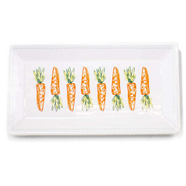 12” x 6.5” Carrot Rectangle Platter