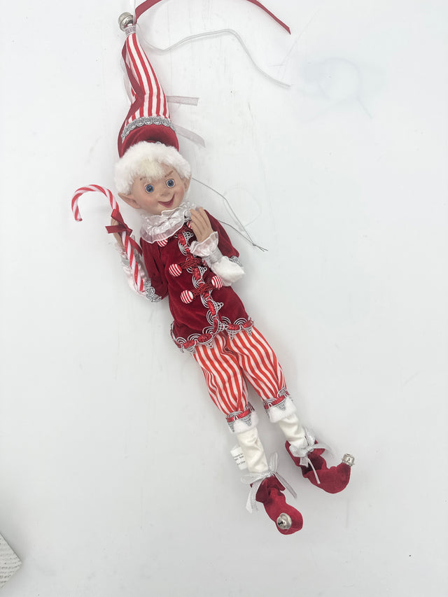 16" Red/White Candy Shop Elf