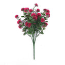 11.81" UV-Proof Mini Pom Bush | Fuschia or Multi