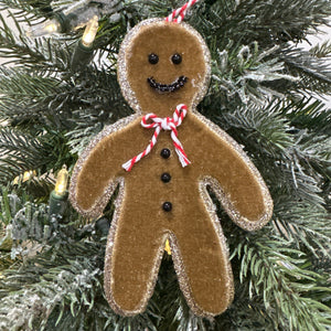 6.4" Gingerbread Man Ornament