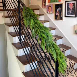 48" Cyprus & Norfolk Pine Garland