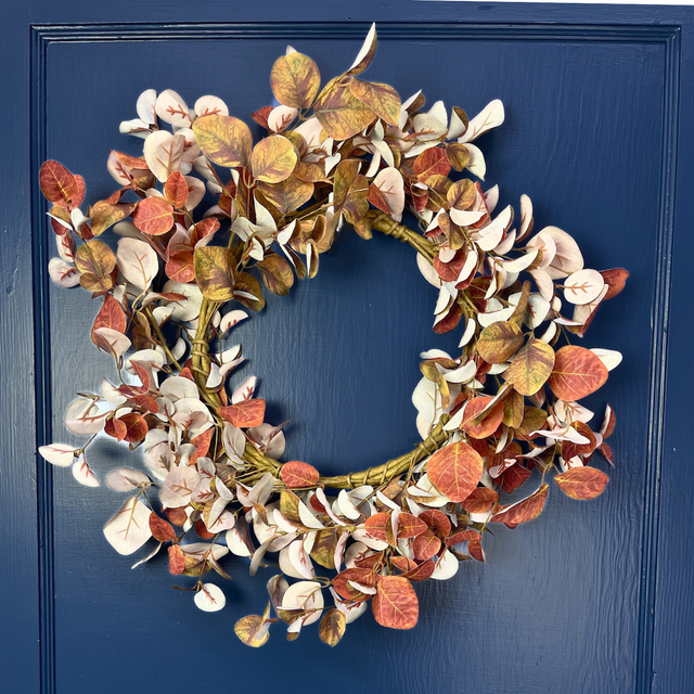 19" Autumn Leaf Wreath