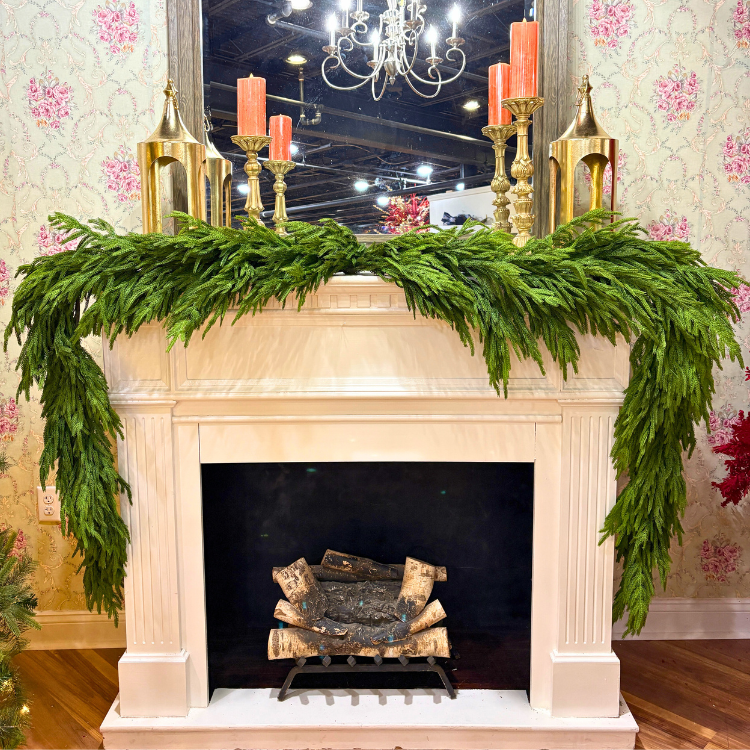 72" Deluxe Norfolk Pine  | 2 Garland Bundle
