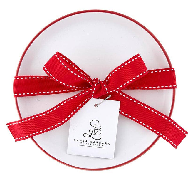 Face to Face Holiday Appetizer Plates, Set of 4