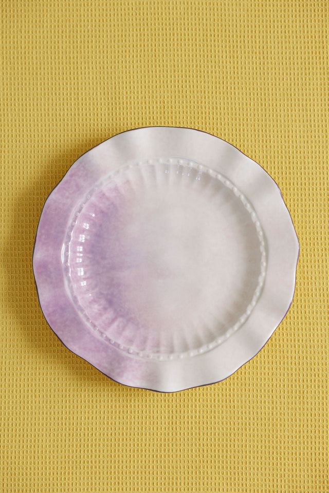 Winter Sunset Plates