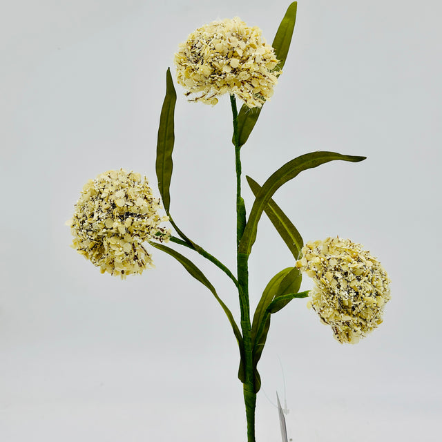 20" Wild Foam Allium Spray | Blue Cream Lavender Pink