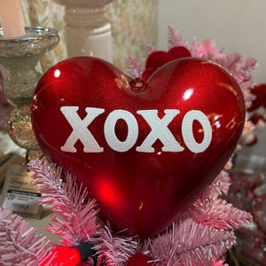 8" Metal Conversation Heart Decor| 6 Colors, Each Sold Separately