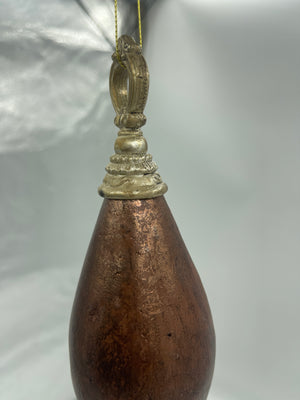 8-10" Copper Antique Finial Ornament