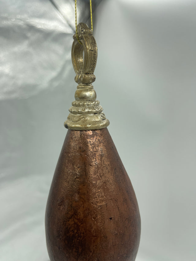 8-10" Copper Antique Finial Ornament