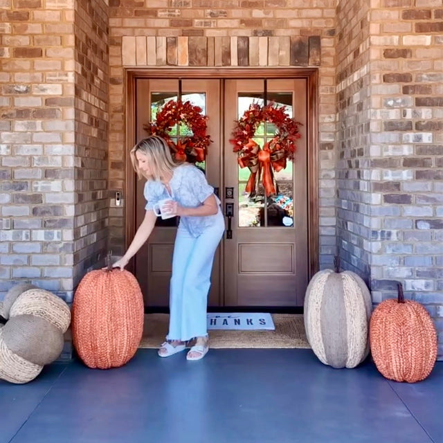 Porch Pumpkins Bundle | Set of 4