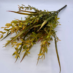 14" Grass Blossom Bush x6