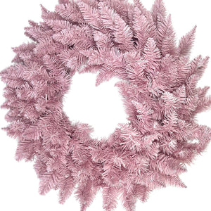24” Pastel Pink Wreath